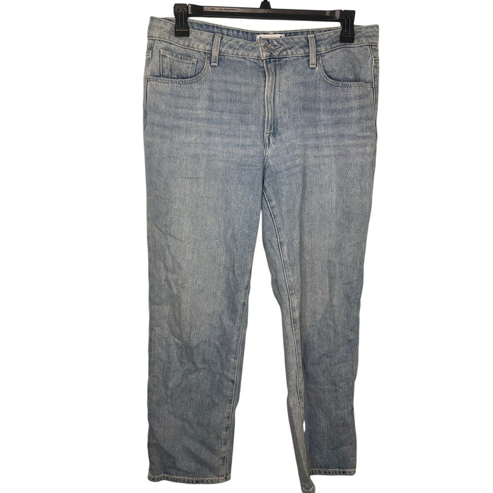 Paige Noella Jeans Women's Size 30 High Rise Light Wash Straight Leg Comfort Fit
